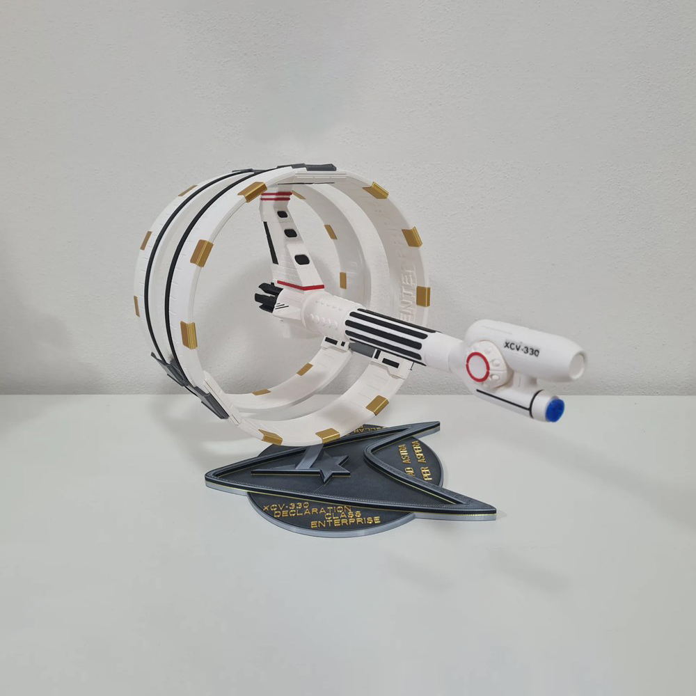 星际之门-命运号-3D合纵社-3D打印模型STL格式3mf格式免费下载！