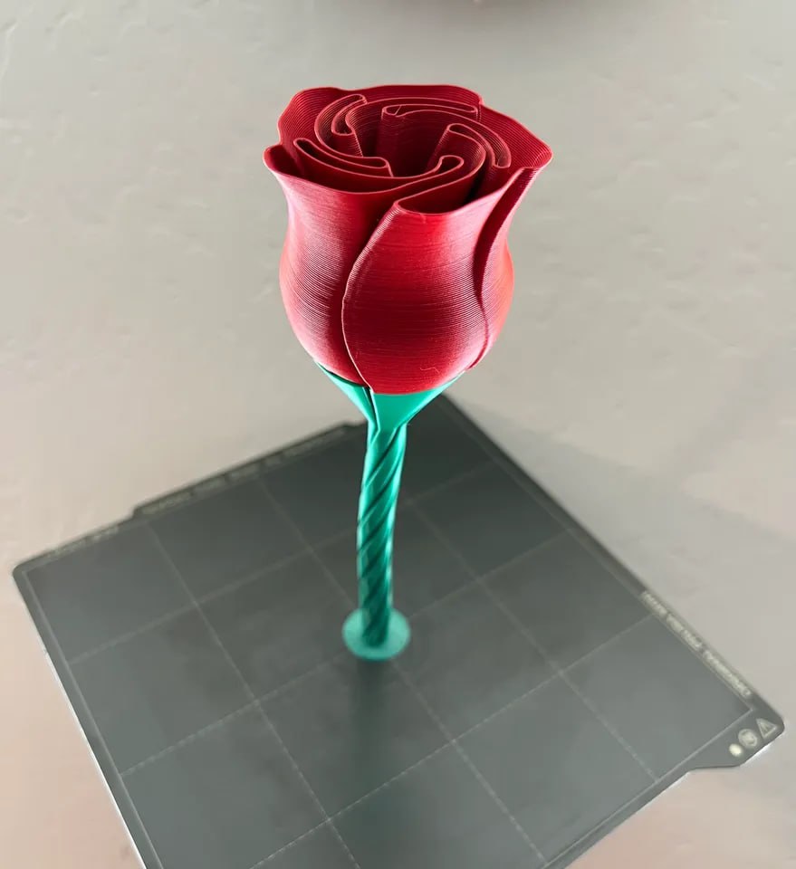 图片[2]-玫瑰花-3D合纵社-3D打印模型STL格式3mf格式免费下载！