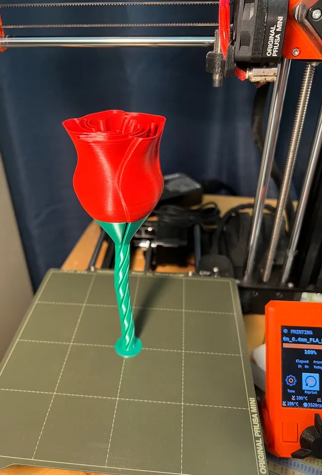 图片[3]-玫瑰花-3D合纵社-3D打印模型STL格式3mf格式免费下载！