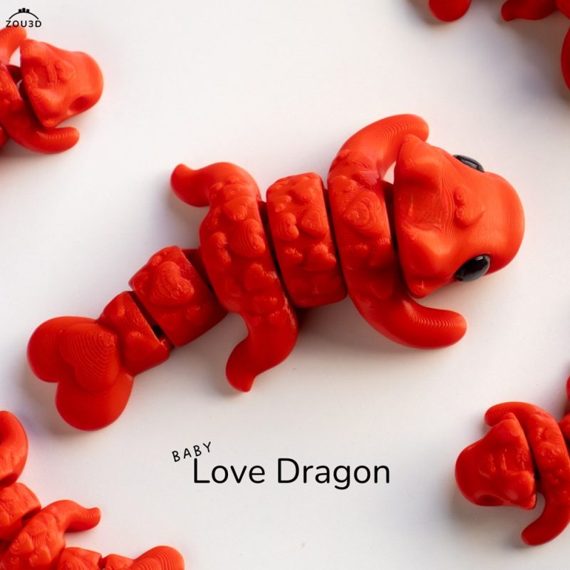 宝贝爱龙-3D合纵社-3D打印模型STL格式3mf格式免费下载！