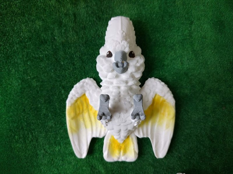 鹦鹉挂钩-3D合纵社-3D打印模型STL格式3mf格式免费下载！