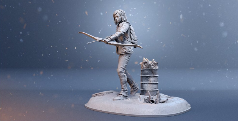 【最后生还者】艾莉-3D合纵社-3D打印模型STL格式3mf格式免费下载！