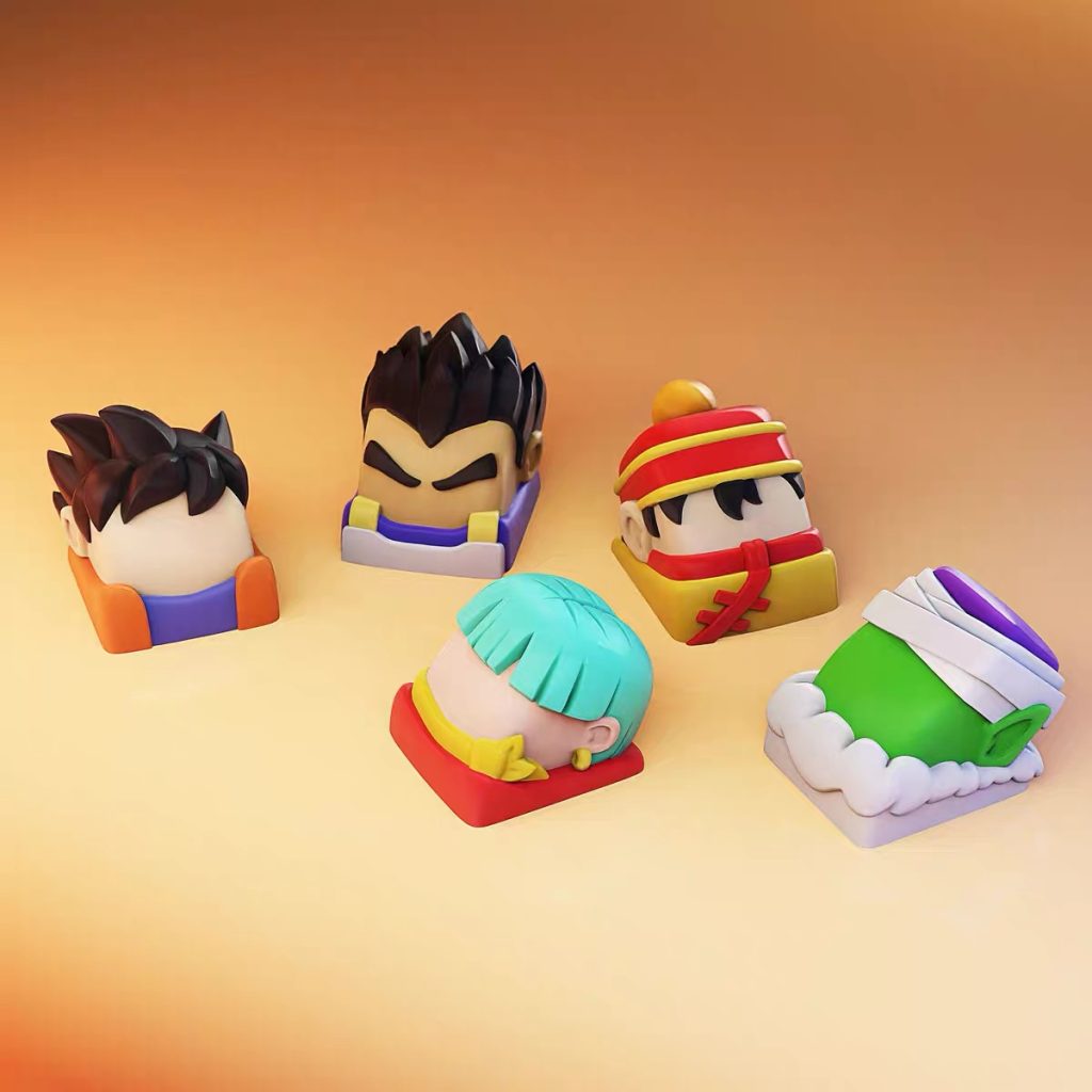 图片[2]-龙珠键盘帽-3D合纵社-3D打印模型STL格式3mf格式免费下载！