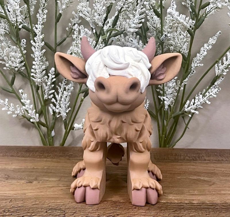 西高地牛-3D合纵社-3D打印模型STL格式3mf格式免费下载!