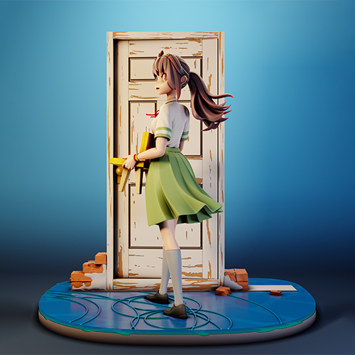 图片[4]-【铃芽之旅】岩户铃芽-3D合纵社-3D打印模型STL格式3mf格式免费下载！