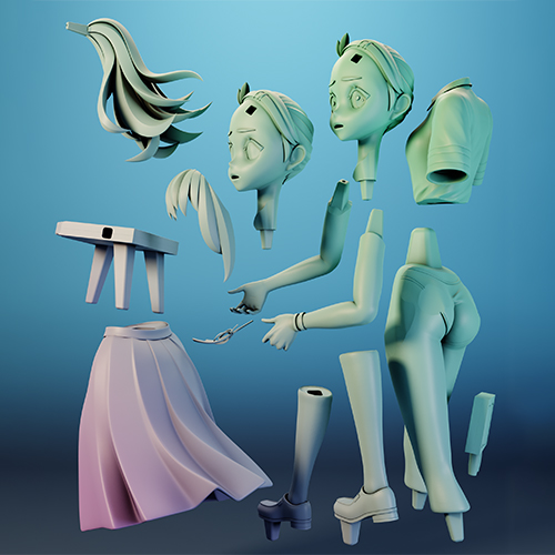 图片[3]-【铃芽之旅】岩户铃芽-3D合纵社-3D打印模型STL格式3mf格式免费下载！