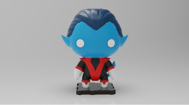 图片[2]-X战警-夜行者-3D合纵社-3D打印模型STL格式3mf格式免费下载！