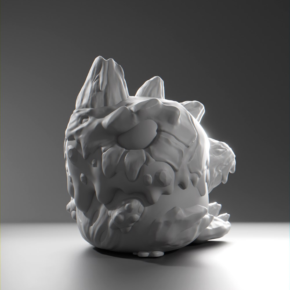 图片[2]-【格鲁皮怪物】岩浆-3D合纵社-3D打印模型STL格式3mf格式免费下载！