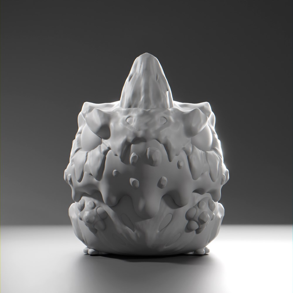 图片[3]-【格鲁皮怪物】岩浆-3D合纵社-3D打印模型STL格式3mf格式免费下载！