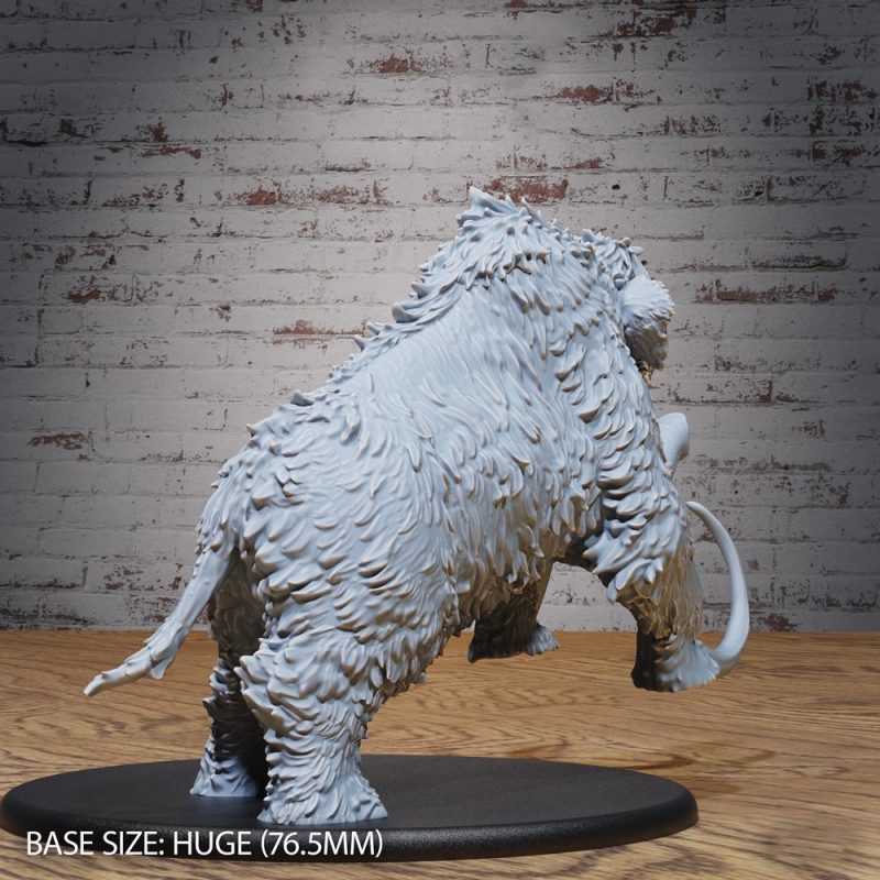 猛犸象-3D合纵社-3D打印模型STL格式3mf格式免费下载！