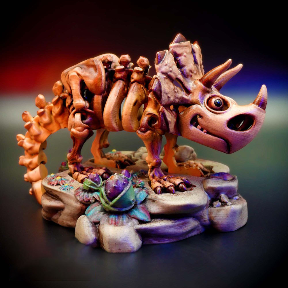 图片[3]-三角龙骨架-3D合纵社-3D打印模型STL格式3mf格式免费下载！