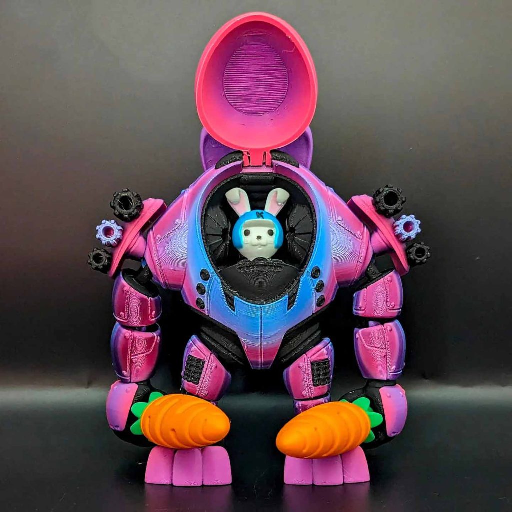 图片[4]-兔子机甲 Koza Design – Bunny BotKoza Design-3D合纵社-3D打印模型STL格式3mf格式免费下载！
