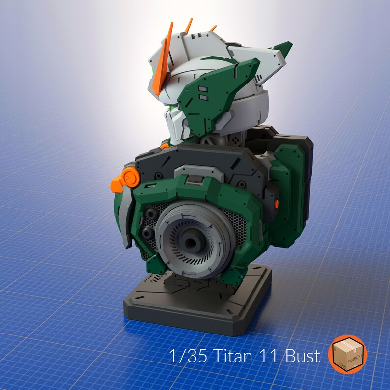 图片[3]-奥创高达胸像-3D合纵社-3D打印模型STL格式3mf格式免费下载！