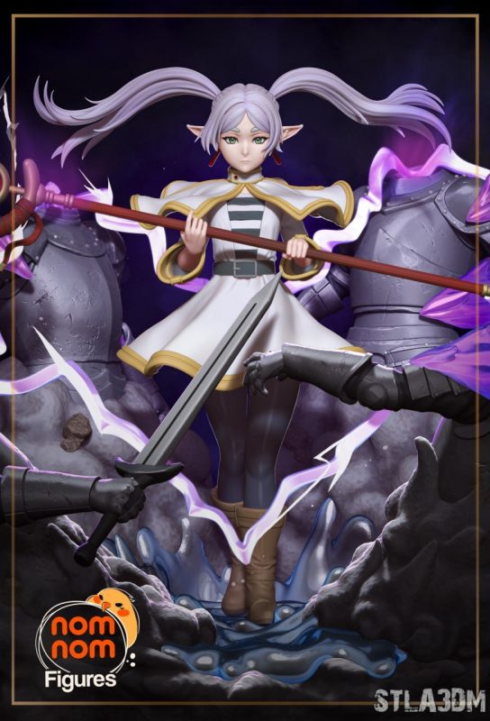 日本漫画作品《葬送的芙莉莲》 芙莉莲-3D合纵社-3D打印模型STL格式3mf格式免费下载！