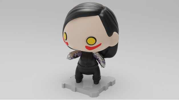 图片[2]-阿丽塔-战斗天使（狂暴的身体）-3D合纵社-3D打印模型STL格式3mf格式免费下载！