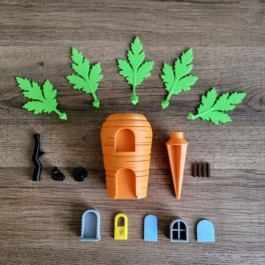 图片[2]-胡萝卜童话小屋-3D合纵社-3D打印模型STL格式3mf格式免费下载！