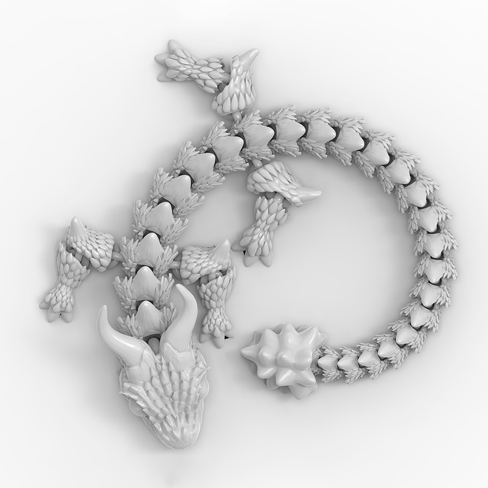 图片[4]-龙DRAGON 004龙-3D合纵社-3D打印模型STL格式3mf格式免费下载！