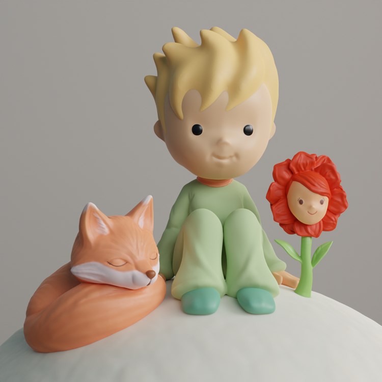 图片[2]-小王子台灯-3D合纵社-3D打印模型STL格式3mf格式免费下载！