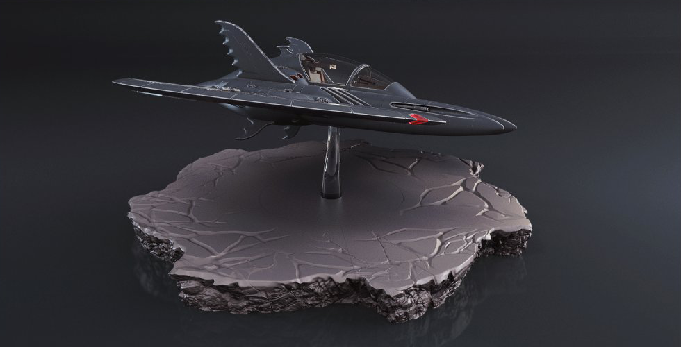 图片[3]-蝙蝠侠飞行器-3D合纵社-3D打印模型STL格式3mf格式免费下载！