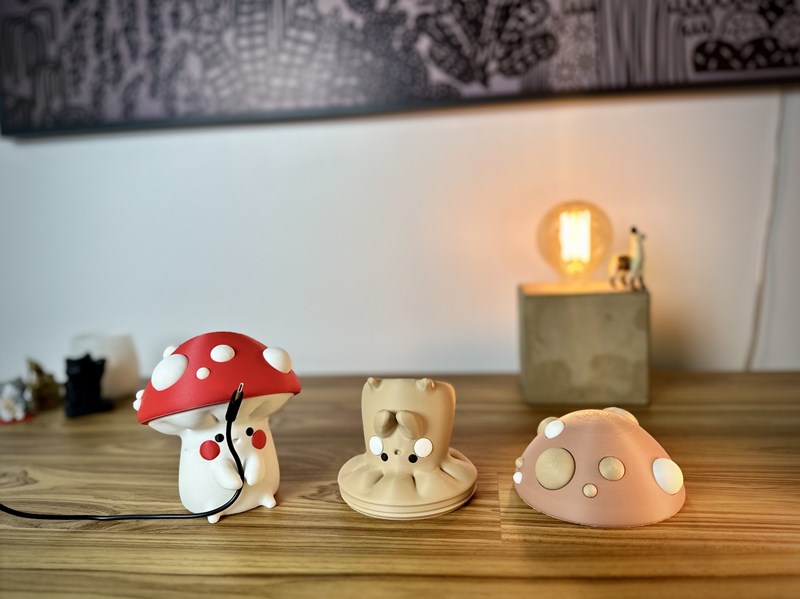 图片[2]-蘑菇头摆件 Batwing 1989_SLA_@hehestl-3D合纵社-3D打印模型STL格式3mf格式免费下载！