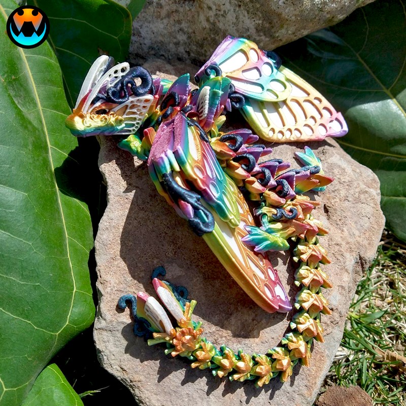 图片[2]-蝴蝶龙-3D合纵社-3D打印模型STL格式3mf格式免费下载！