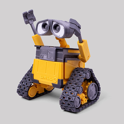 【机器总动员】瓦力 Fab365_Foldable_Wall-E_@stl_zone-3D合纵社-3D打印模型STL格式3mf格式免费下载！