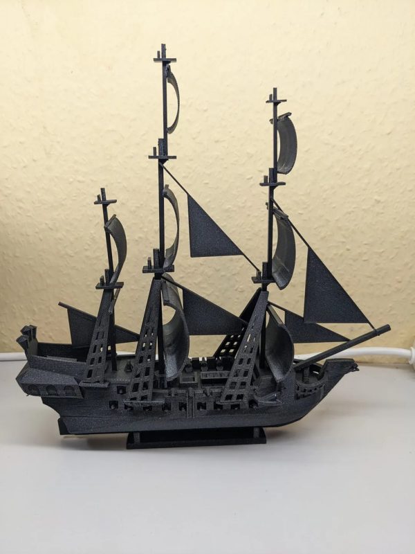 黑珍珠号 the_black_pearl_3d_printable_with_sails3-3D合纵社-3D打印模型STL格式3mf格式免费下载！