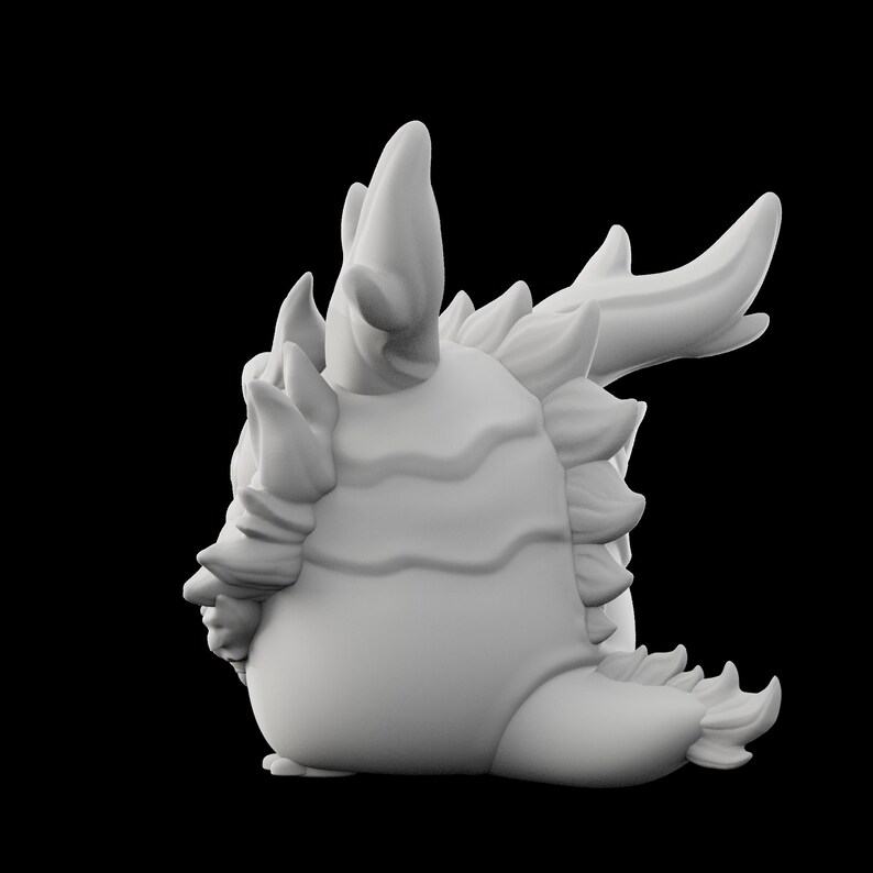 图片[2]-【格鲁皮怪物】龙-3D合纵社-3D打印模型STL格式3mf格式免费下载！