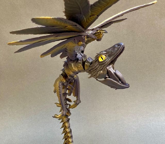 图片[4]-【龙】始祖鸟 Archaeopterix mordedor-3D合纵社-3D打印模型STL格式3mf格式免费下载！