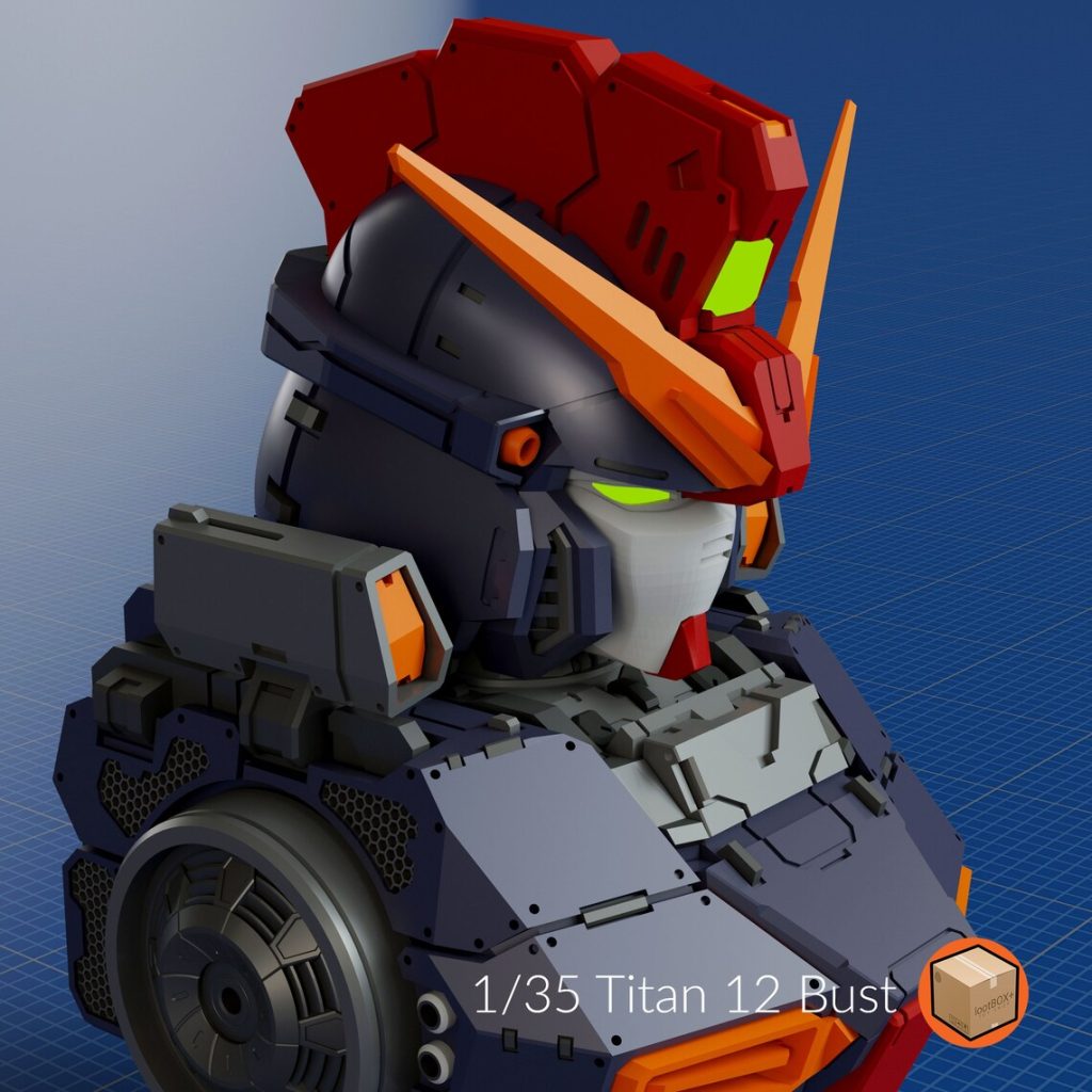 图片[3]-高达泰坦胸像-3D合纵社-3D打印模型STL格式3mf格式免费下载！