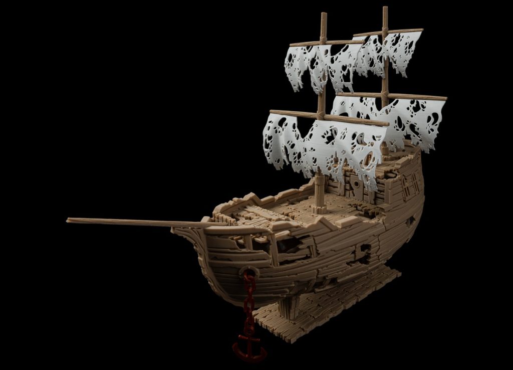 图片[4]-幽灵船 Fab365_Ghost_Ship-3D合纵社-3D打印模型STL格式3mf格式免费下载！