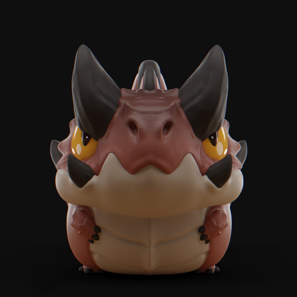 【格鲁皮怪物】火山 Vokano-3D合纵社-3D打印模型STL格式3mf格式免费下载！