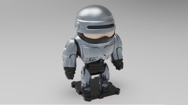 机械战警-3D合纵社-3D打印模型STL格式3mf格式免费下载！