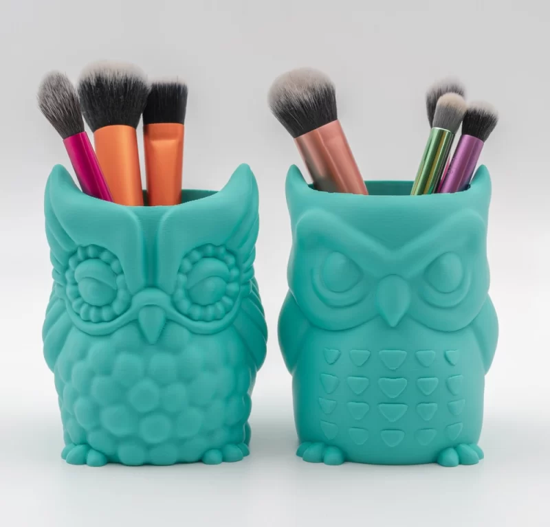 猫头鹰笔筒 Grumpy Owl Pen Pot.stl_@stl_zone-3D合纵社-3D打印模型STL格式3mf格式免费下载！