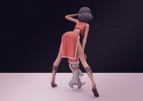 图片[3]-【蓝宝石之谜】娜蒂娅Pink Studio_Nadia_@stl_zone-3D合纵社-3D打印模型STL格式3mf格式免费下载！