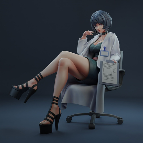 【女神异闻录】武见妙 RUBIM – Tae Takemi @STLA3DM-3D合纵社-3D打印模型STL格式3mf格式免费下载！