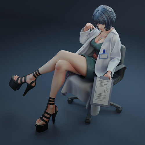 图片[2]-【女神异闻录】武见妙 RUBIM – Tae Takemi @STLA3DM-3D合纵社-3D打印模型STL格式3mf格式免费下载！