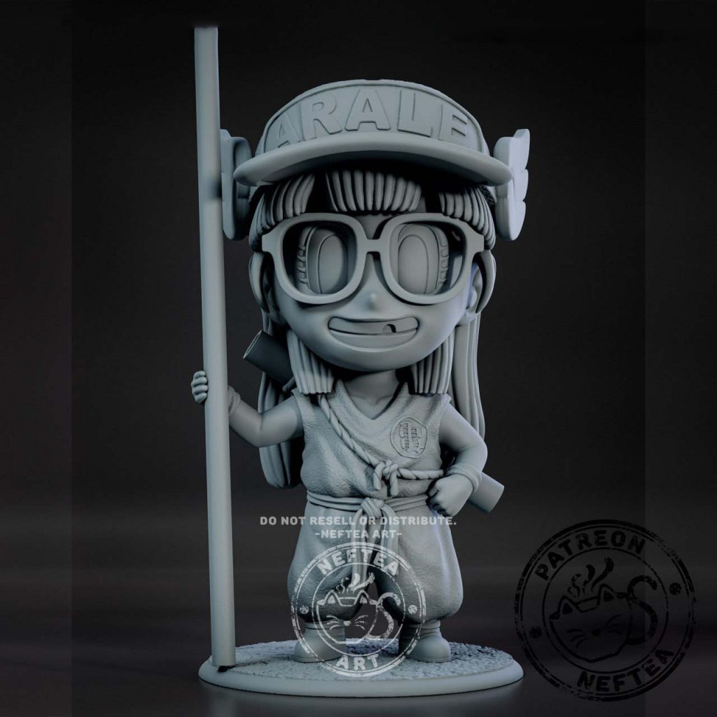 图片[3]-【阿拉蕾】阿拉蕾-悟空 Chibi Arale chibi-3D合纵社-3D打印模型STL格式3mf格式免费下载！