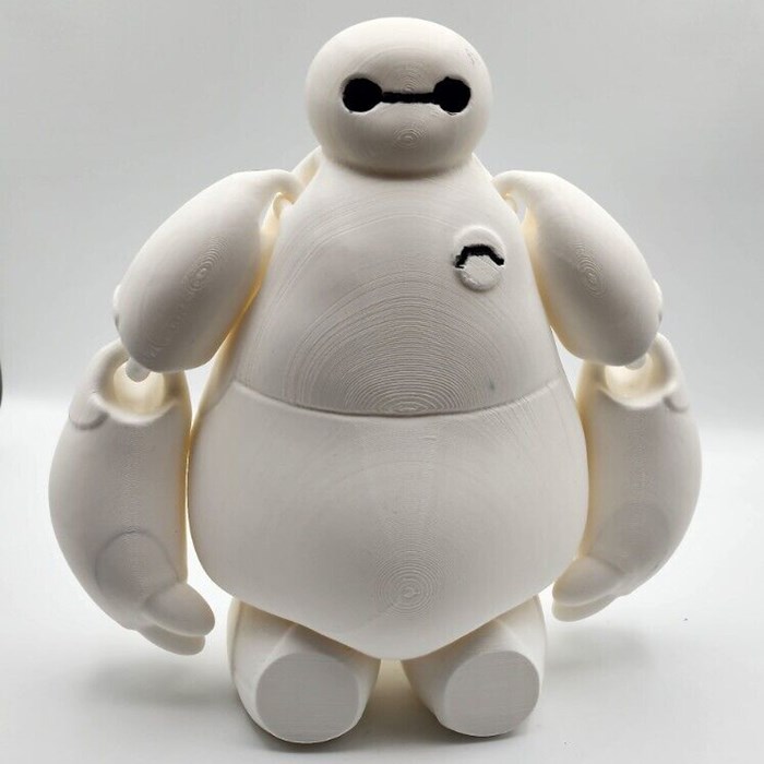 大白 Flexi_STL Articulated Baymax-3D合纵社-3D打印模型STL格式3mf格式免费下载！