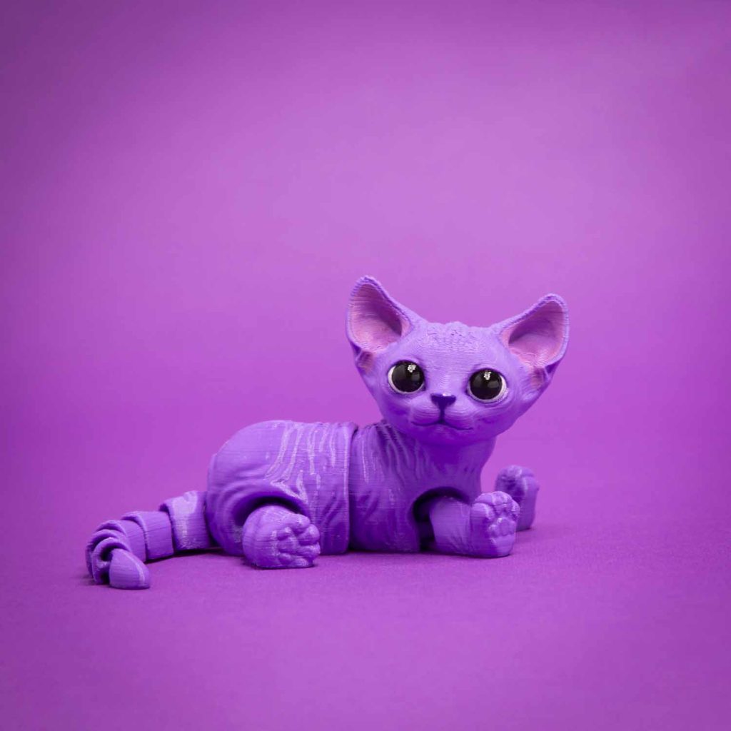 图片[3]-猫 无毛猫 可爱 头可动-3D合纵社-3D打印模型STL格式3mf格式免费下载！