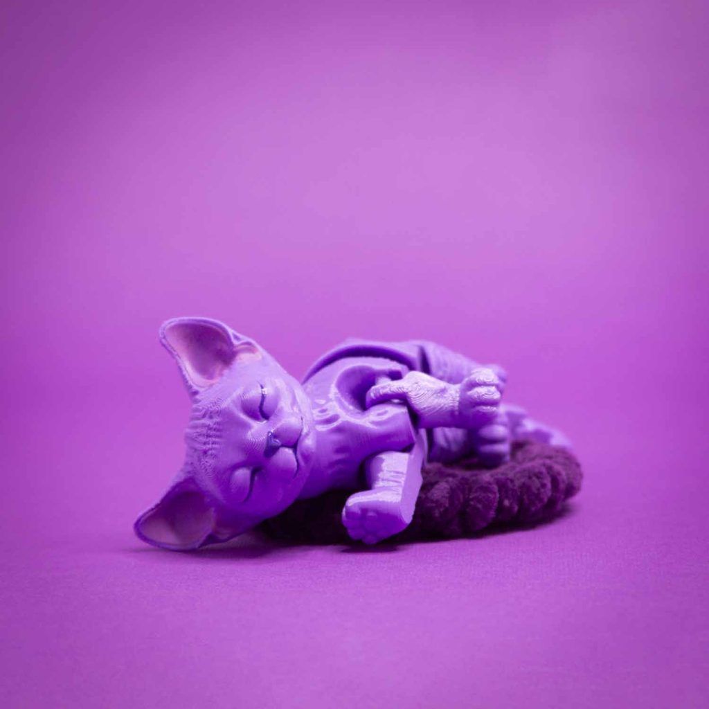 图片[2]-猫 无毛猫 可爱 头可动-3D合纵社-3D打印模型STL格式3mf格式免费下载！