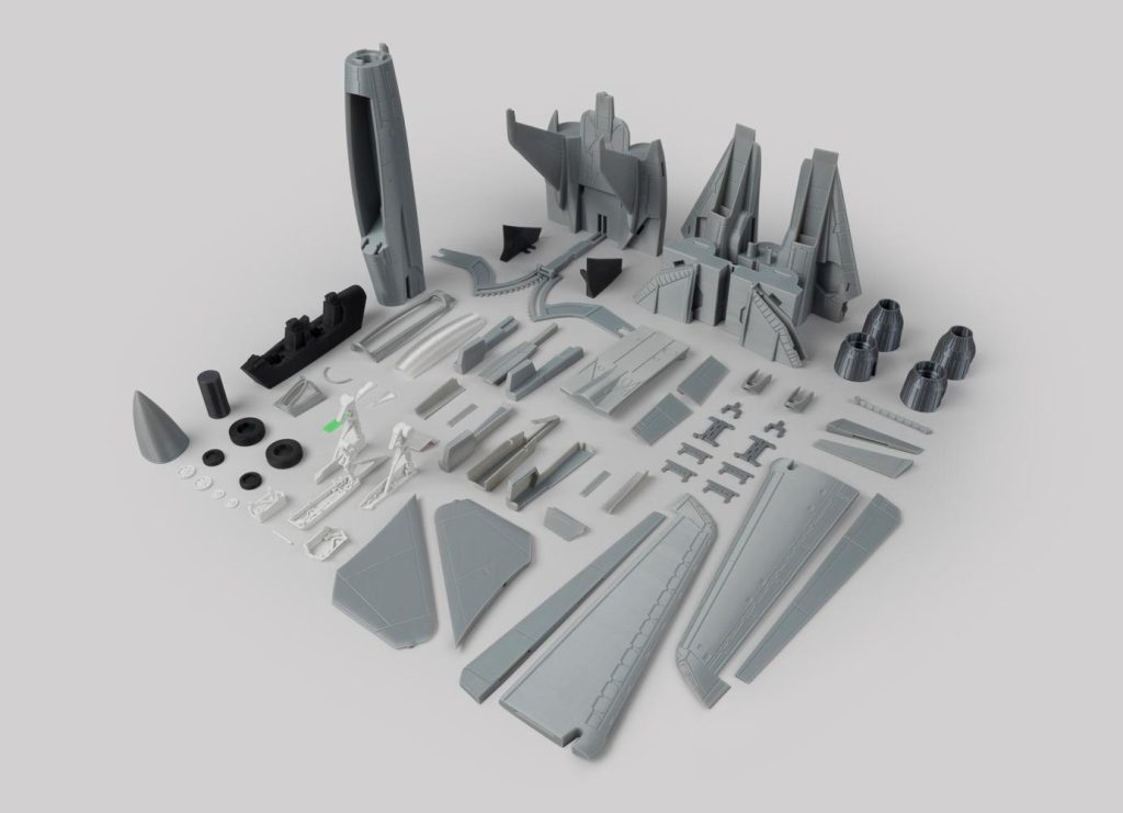 图片[2]-F-14A 战斗机 Fab365 F-14A 雄猫Tomcat +免费R2-3D合纵社-3D打印模型STL格式3mf格式免费下载！