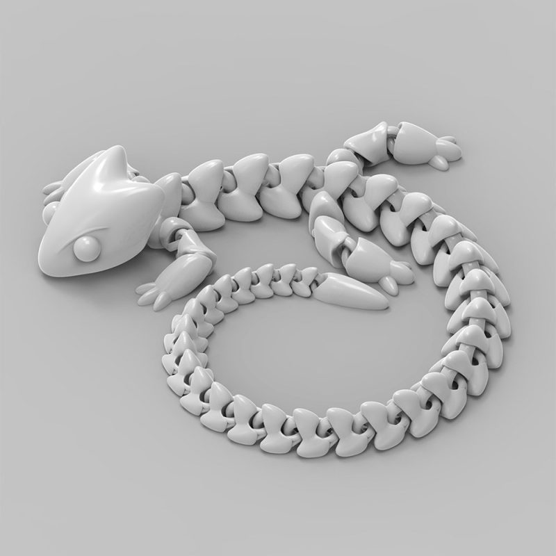 龙 Дракон искусственный-3D合纵社-3D打印模型STL格式3mf格式免费下载！