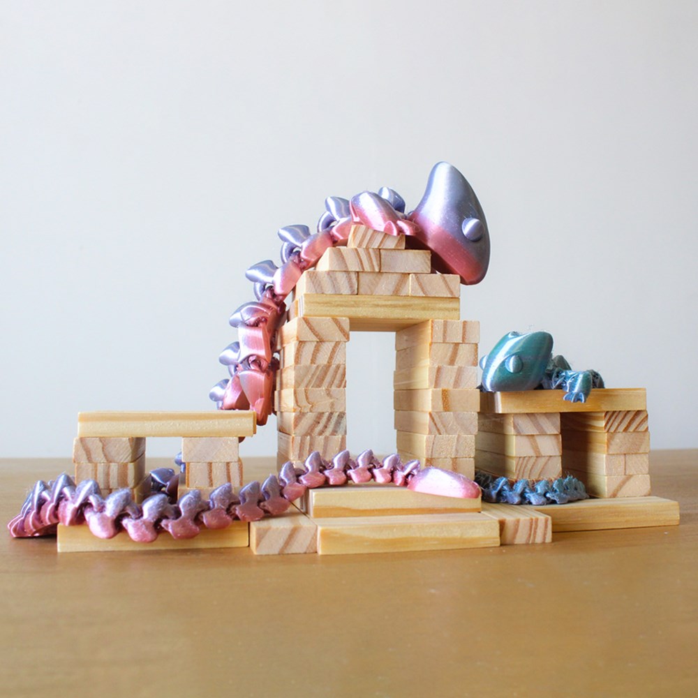 图片[2]-龙 Дракон искусственный-3D合纵社-3D打印模型STL格式3mf格式免费下载！