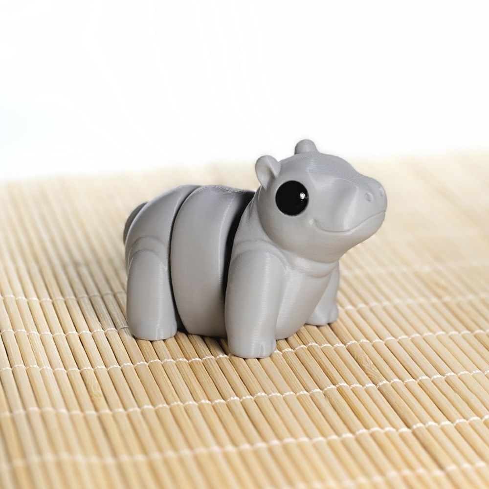 河马 Baby_Hippo-3D合纵社-3D打印模型STL格式3mf格式免费下载！