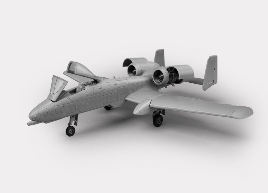 A10轰炸机 Fab365 – A-10 Thunderbolt-II@hehestl-3D合纵社-3D打印模型STL格式3mf格式免费下载！