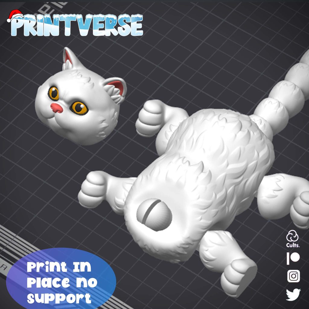 图片[4]-英短猫咪 英国3短毛猫-3D合纵社-3D打印模型STL格式3mf格式免费下载！