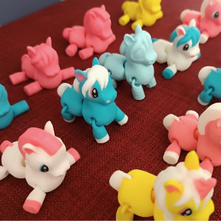 图片[2]-卡通马 卡通马3款卡通马-3D合纵社-3D打印模型STL格式3mf格式免费下载！