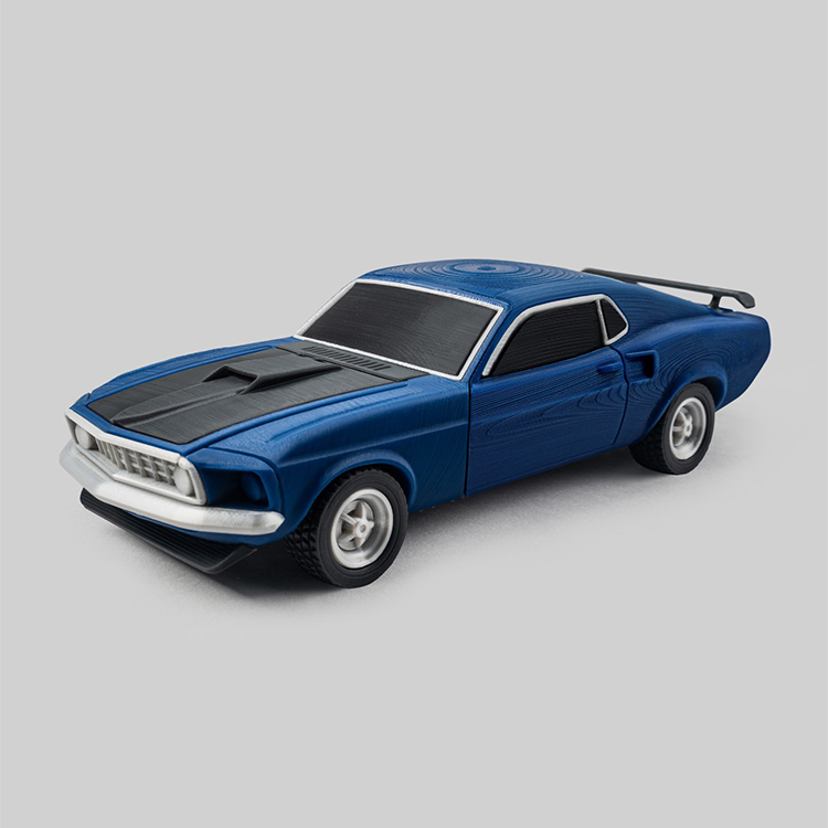 福特·野马 Ford Mustang Mach-1@hehestl-3D合纵社-3D打印模型STL格式3mf格式免费下载！