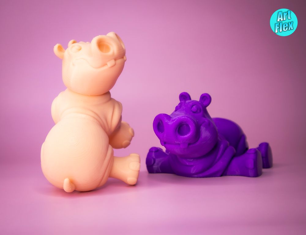 图片[3]-河马宝宝 FlexiSTL Baby_Hippo-3D合纵社-3D打印模型STL格式3mf格式免费下载！